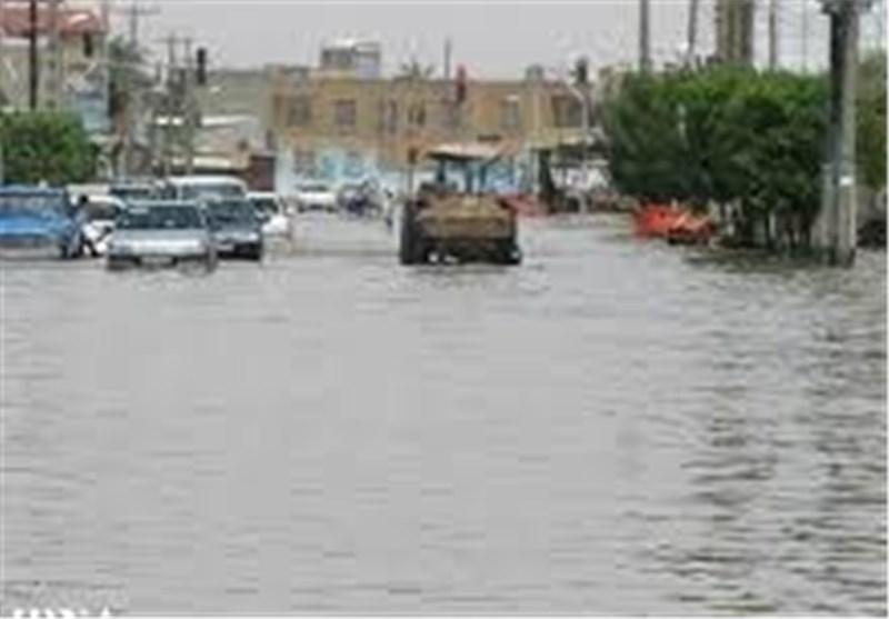 آبگرفتگی معابر در ایلام خسارتی نداشت