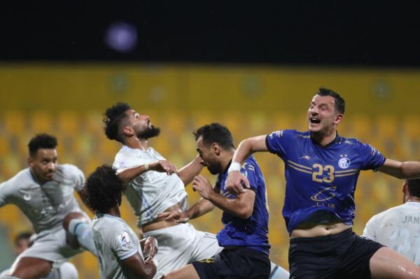 واکنش بازیکنان الهلال بعد از پیروزی مقابل استقلال