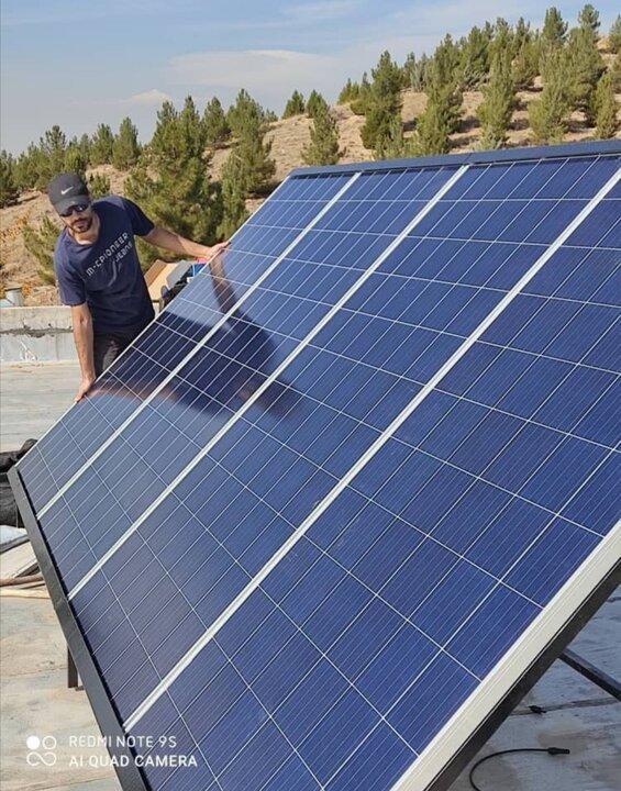 پیشرفت 60 درصدی احداث نیروگاه خورشیدی در منطقه13