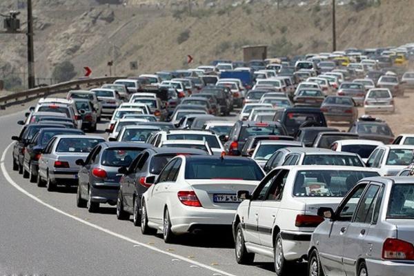 ترافیک سنگین در محور چالوس ، ترافیک نیمه سنگین در محورهای هراز و فیروزکوه